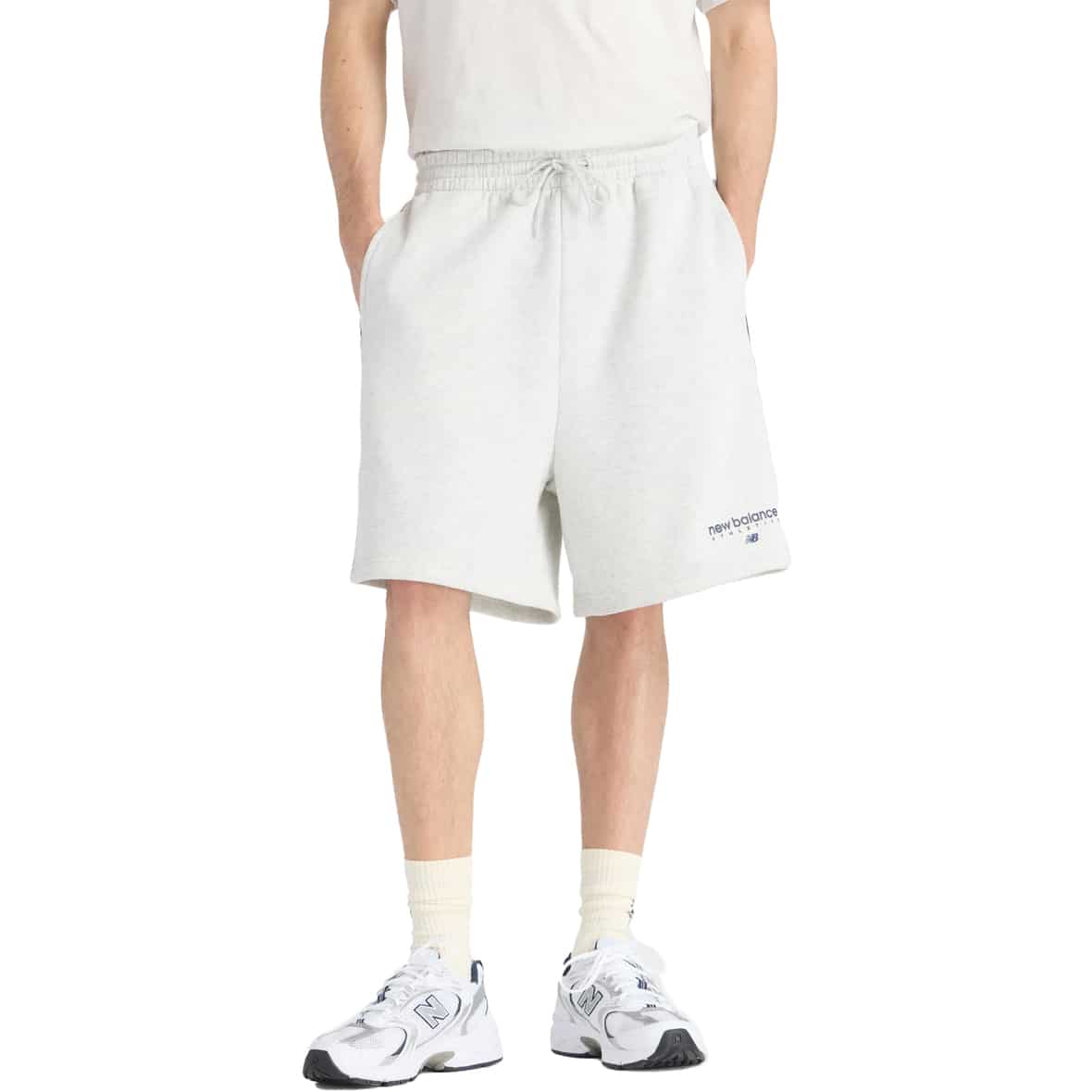 Linear Heritage Fleece Herren Shorts Hellgrau_AHH | L