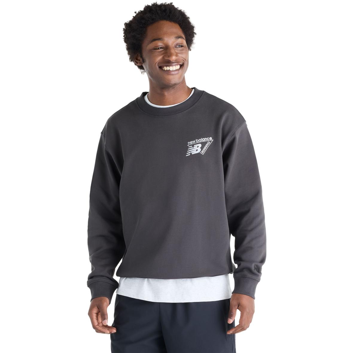 Neon Crew Herren Sweatshirt Schwarz_BLK__BLACK CEMENT | L