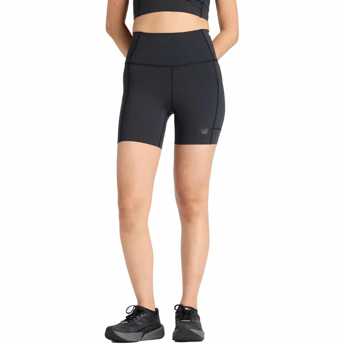 Sleek Storage Race 6 Damen Laufshorts Schwarz_BK__BLACK (BK) | L