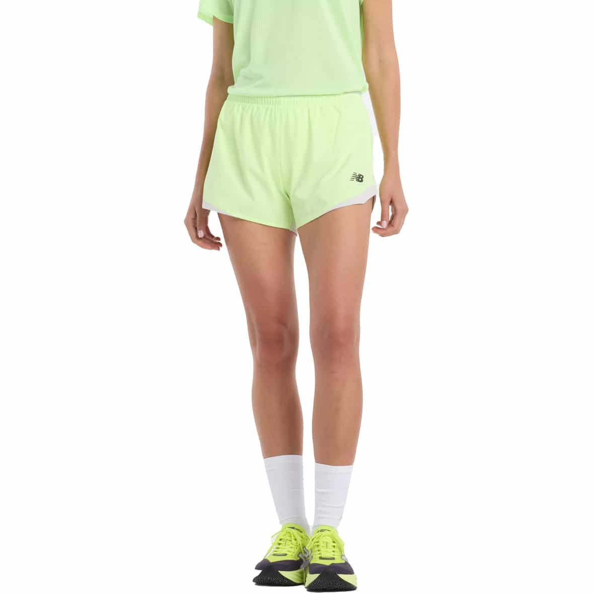 RC Essentials 3 Damen Laufshorts Hellgrün_AFG | L