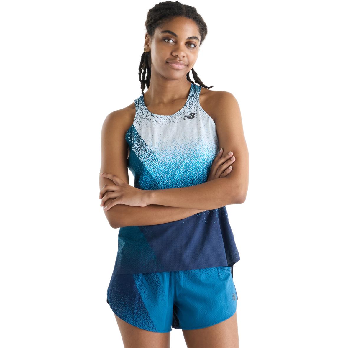 Race Day Ultra Light Damen Laufshirt Petrol_ATD | L