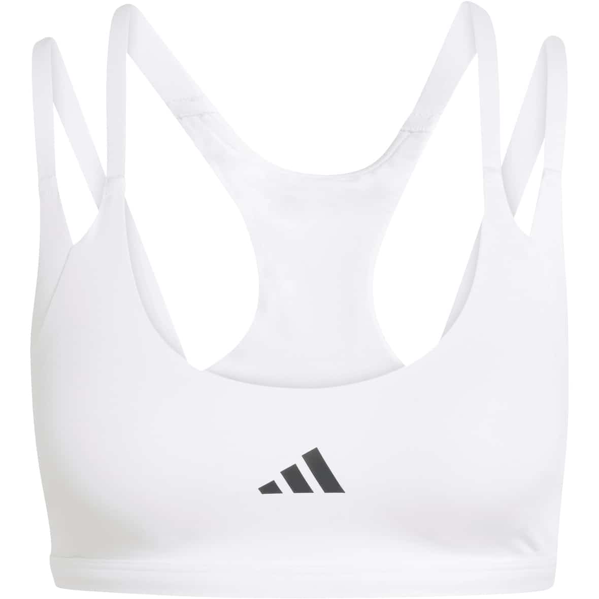 Optimé Strappy Damen Sport-BH Weiß_000__WHITE | L