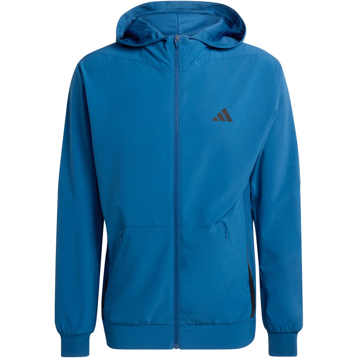 adidas Designed 4 Training Hybrid Herren Zip-Hoodie ( Petrol L)