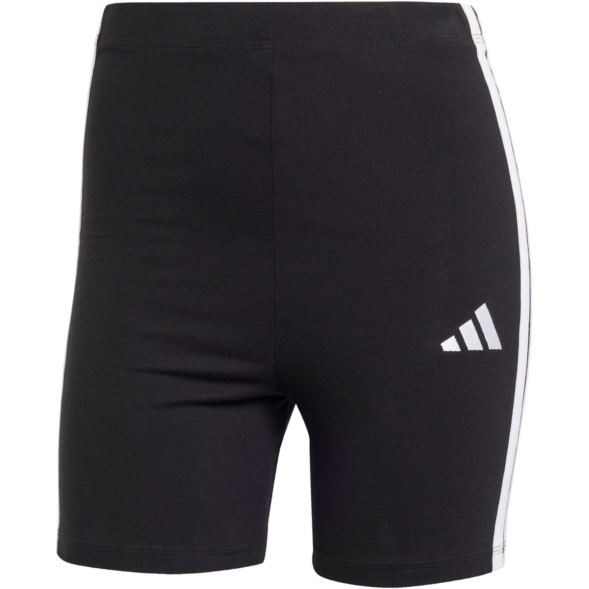 3 Stripes SJ Biker Damen Leggings Weiß_000__BLACK/WHITE | L