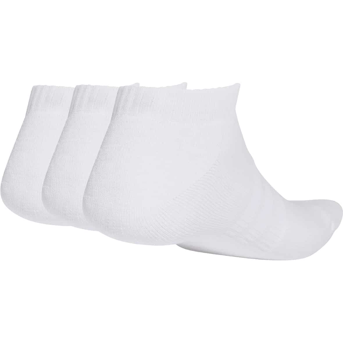 Cushioned Essentials Low 3er-Pack Socken Weiß_000__WHITE/WHITE/BLACK | S