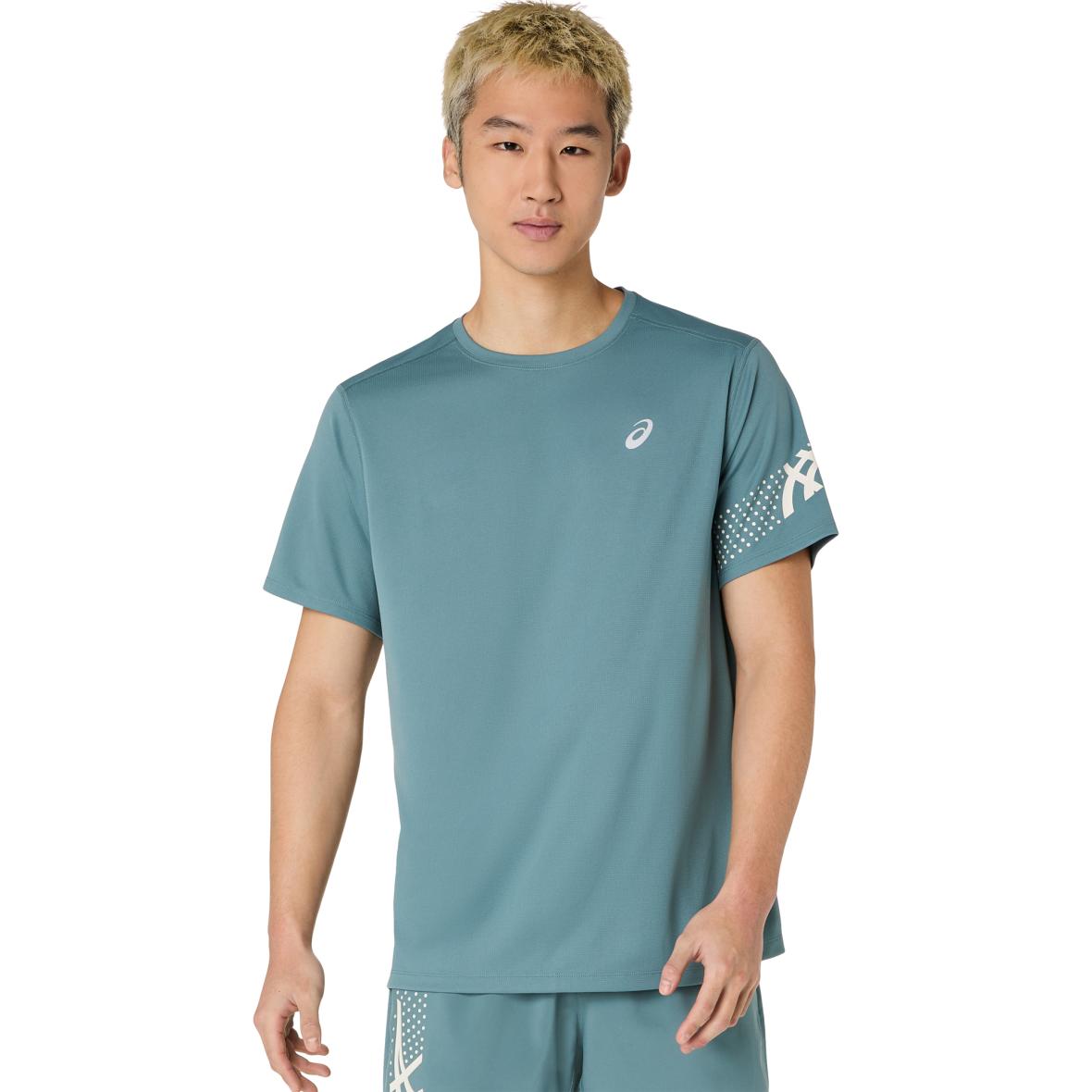 Icon  Herren Laufshirt Petrol_402__FOGGY TEAL | M