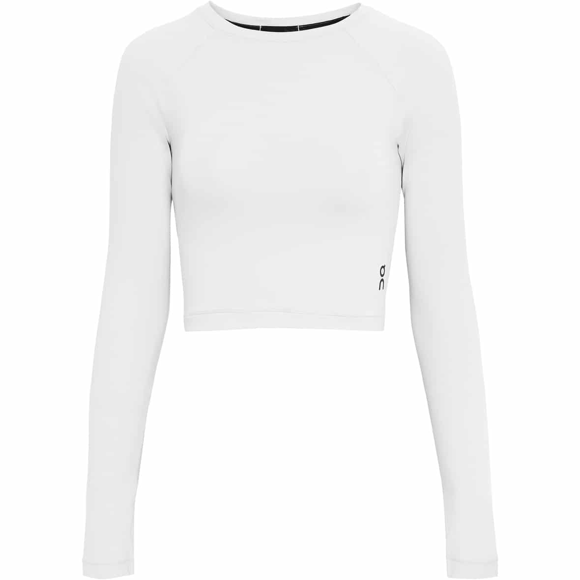 On Studio Crop Damen Longsleeve ( Weiß L)