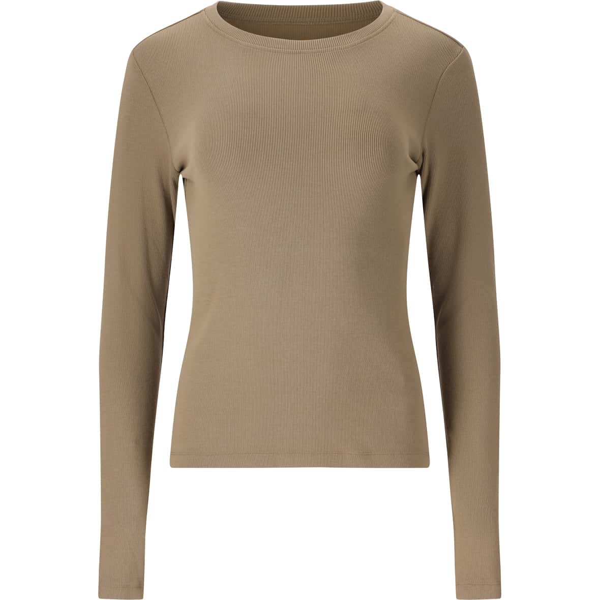 Lenga Damen Longsleeve Beige_1313 | 34