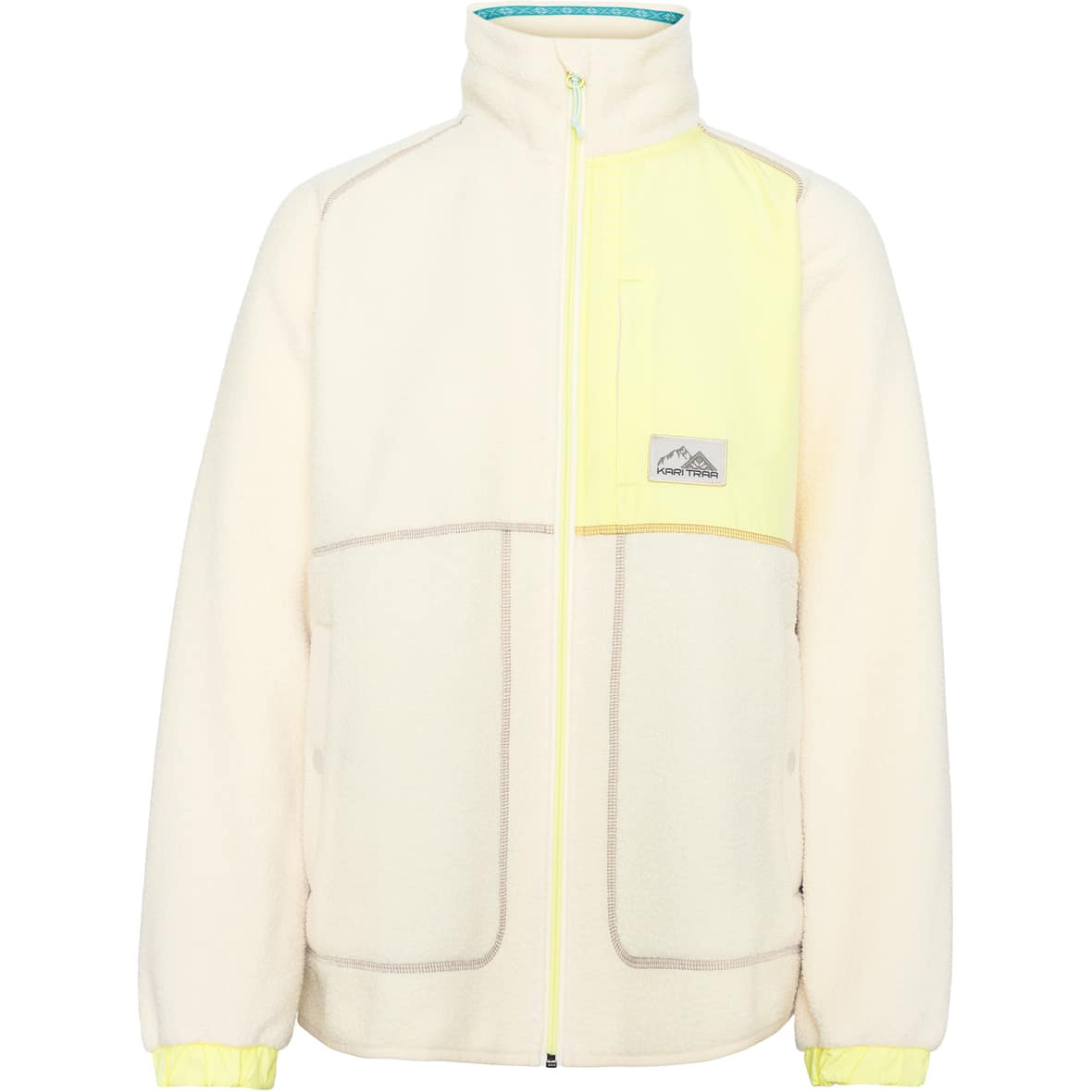 Emma  Damen Fleecejacke Beige_NWHITE__OFF WHITE | M