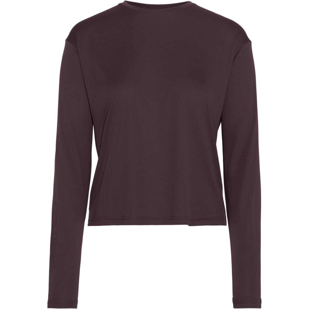 Una  Damen Longsleeve Dunkelbraun_COCOA | XS