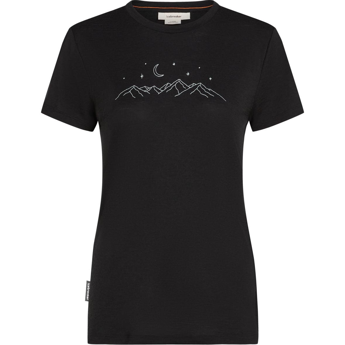 Merino 150 Tech Lite  Damen T-Shirt Schwarz_IB001__BLACK | S