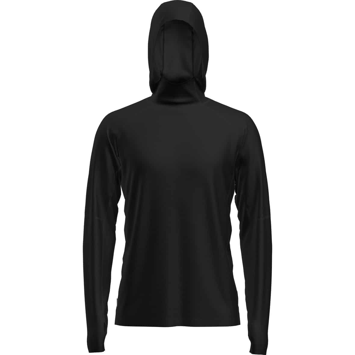 150 MerinoFine Ace  Herren Hoodie Schwarz_IB001 | S