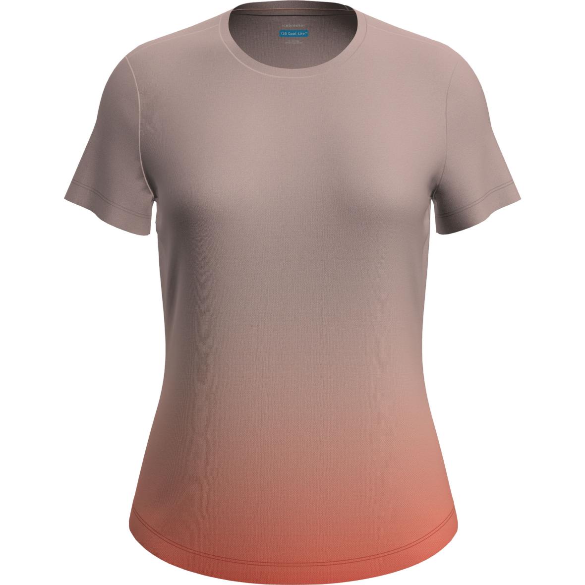 Merino 125 Cool-Lit Sphere Alta Damen T-Shirt Pink_IB0LH | XS