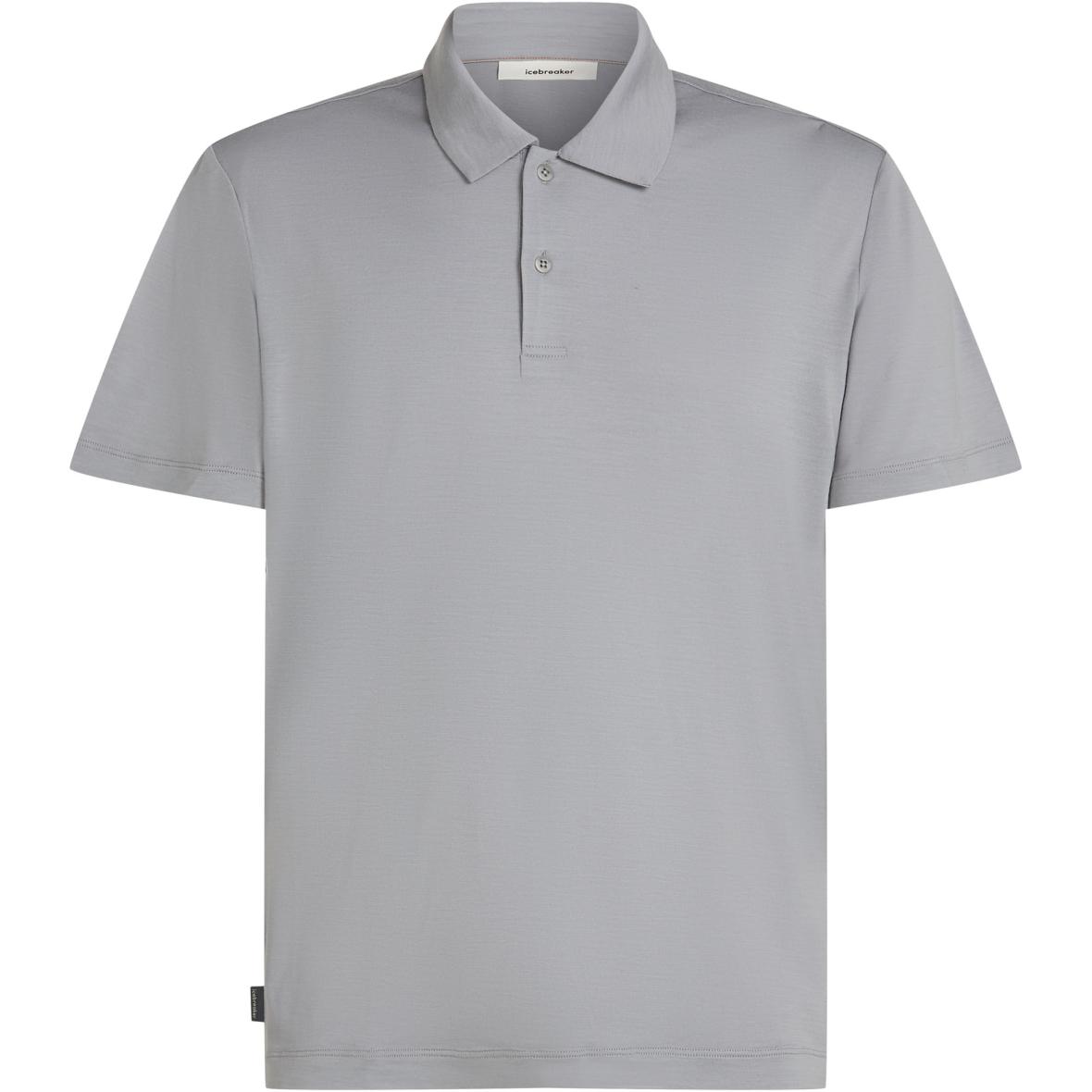 15.5 Merinofine  Herren Poloshirt Grau_IB0L3 | S