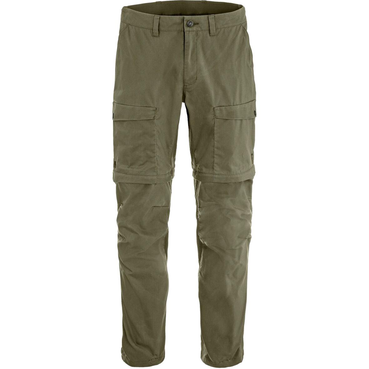 Abisko Hybrid Trail Herren Zip-Off-Hose Oliv_625 | 56