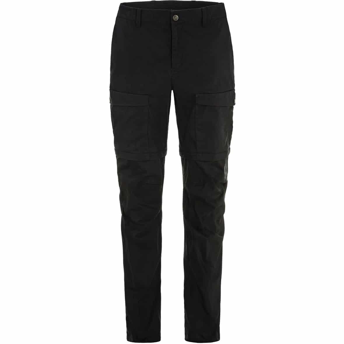 Abisko Hybrid Trail Damen Zip-Off-Hose Schwarz_550 | 40