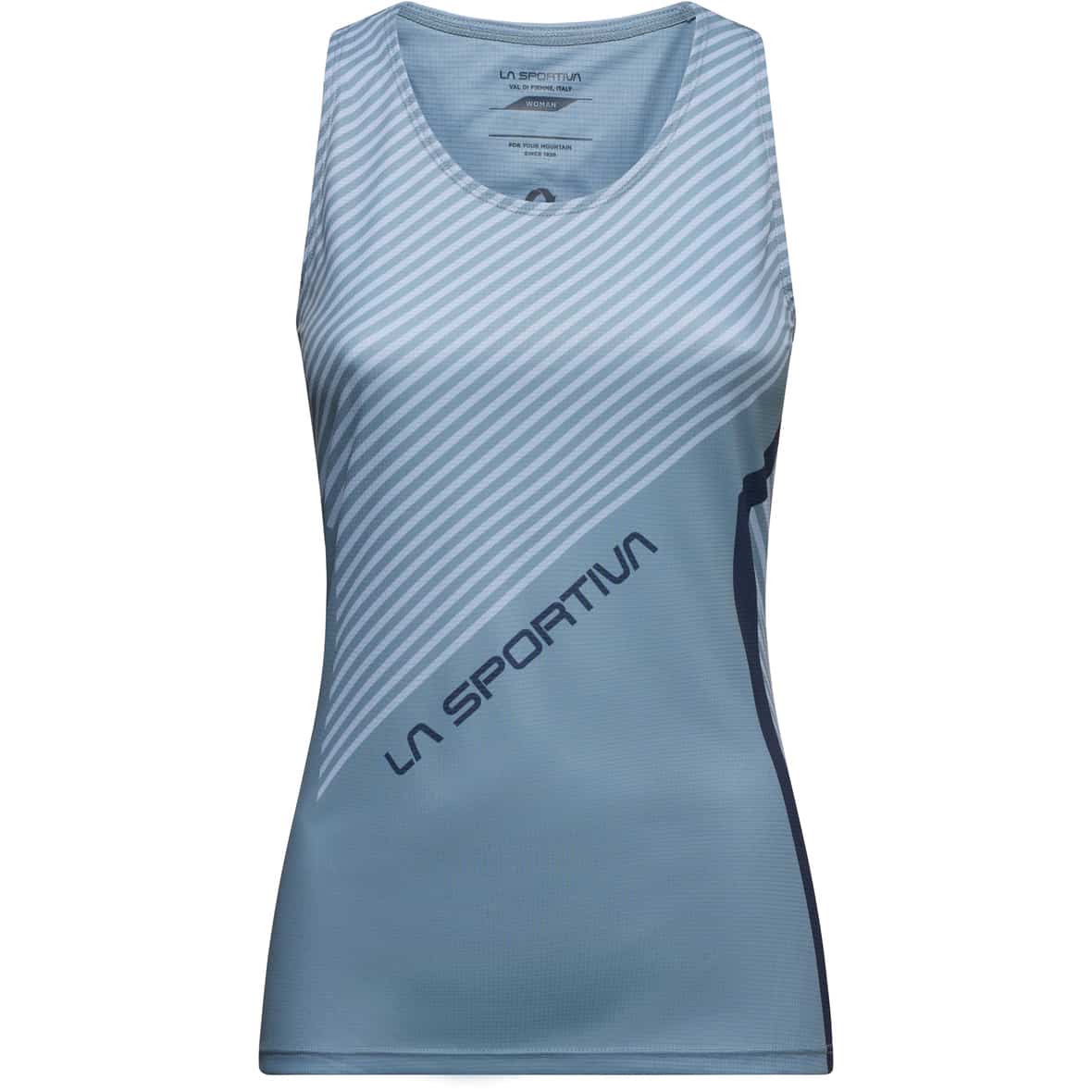 Flow Tank Damen Laufshirt Hellblau_B53B46 | XL