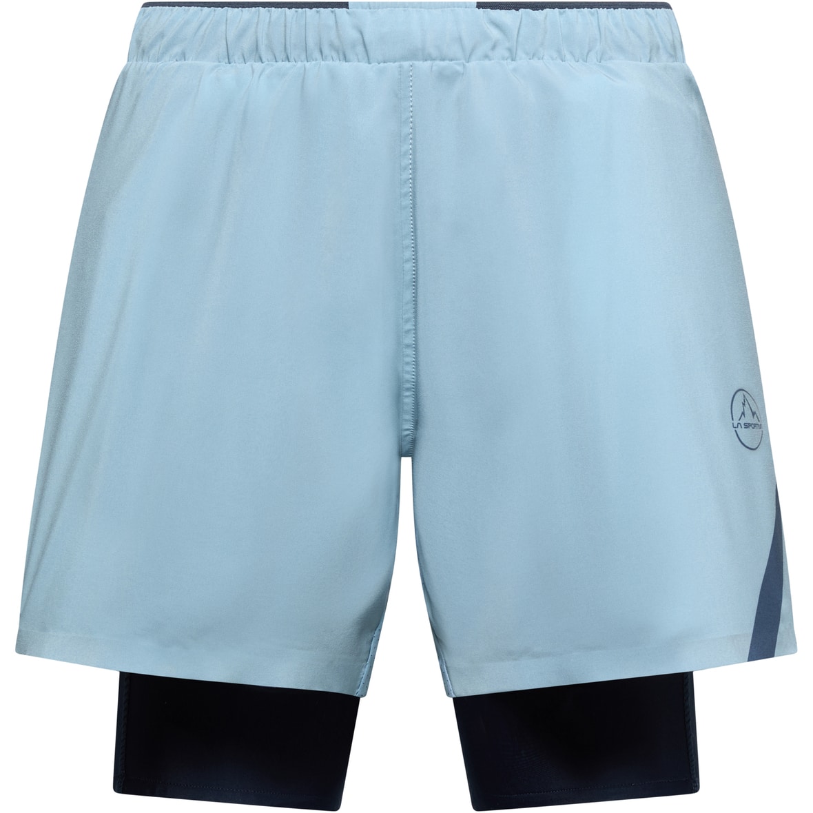 Flow 5" Damen Laufshorts Hellblau_B53B46 | XS