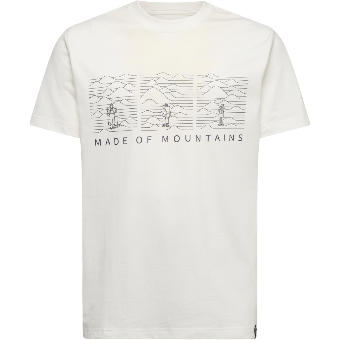 Made of Mountain  Herren T-Shirt Weiß_W04B46 | S