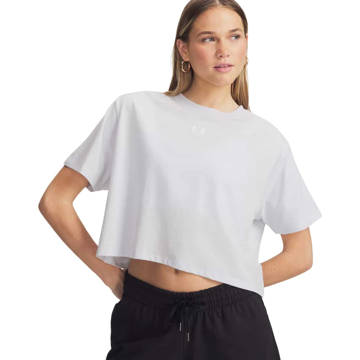 Rival Boxy Solid Damen T-Shirt Hellgrau_023 | XL