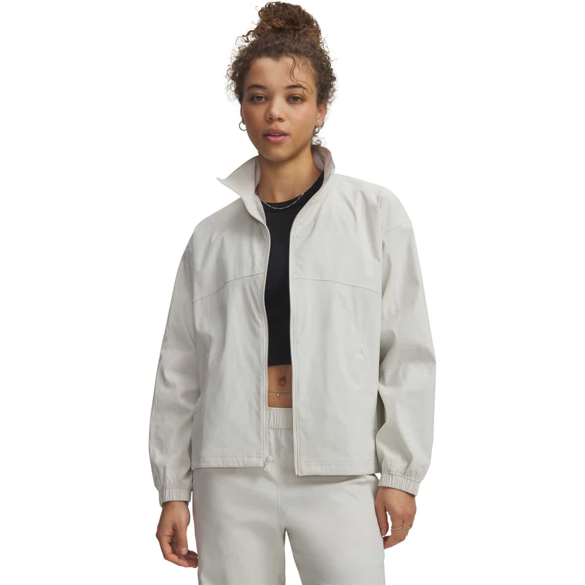 Unstoppable Woven Damen Trainingsjacke Weiß_110 | S