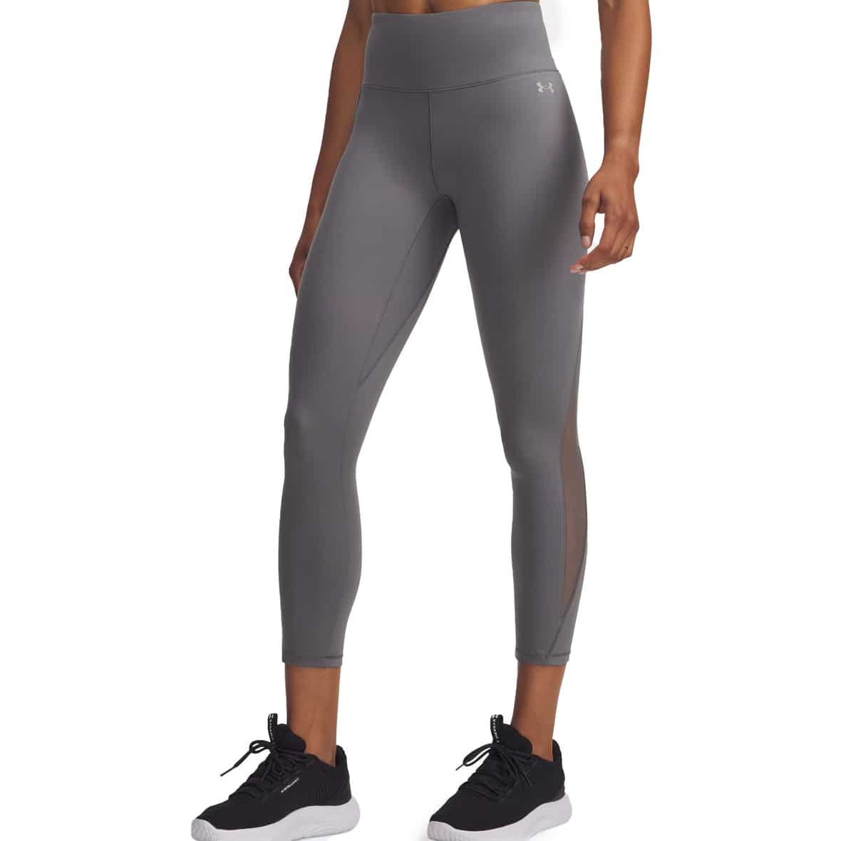 Motion Mesh Ankle Damen Leggings Grau_709 | XL