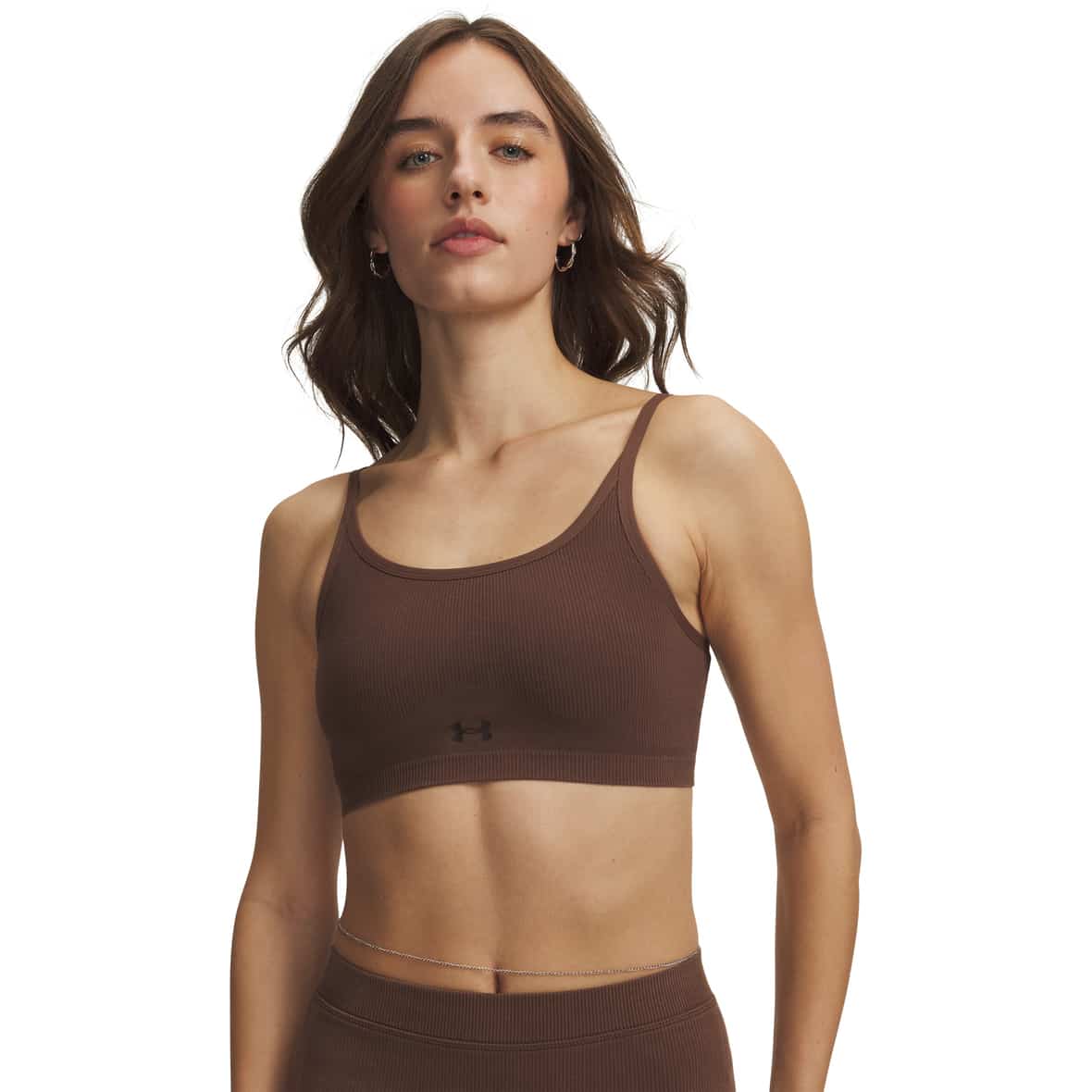 Seamless Cotton Low Damen Sport-BH Braun_230 | XS