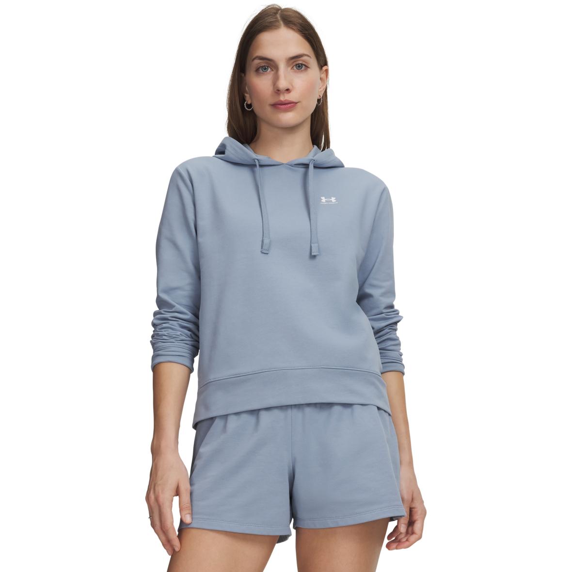 Sport Terry  Damen Hoodie Hellblau_448 | XS