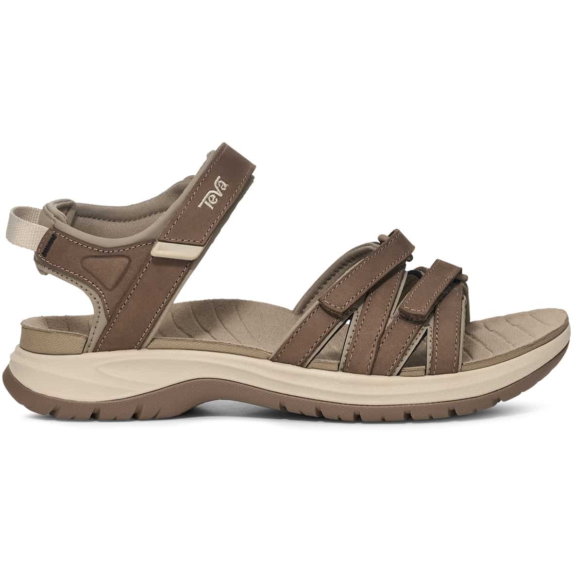 Tirra Sport Leder Damen Trekkingsandalen Hellbraun_CRBO | 6