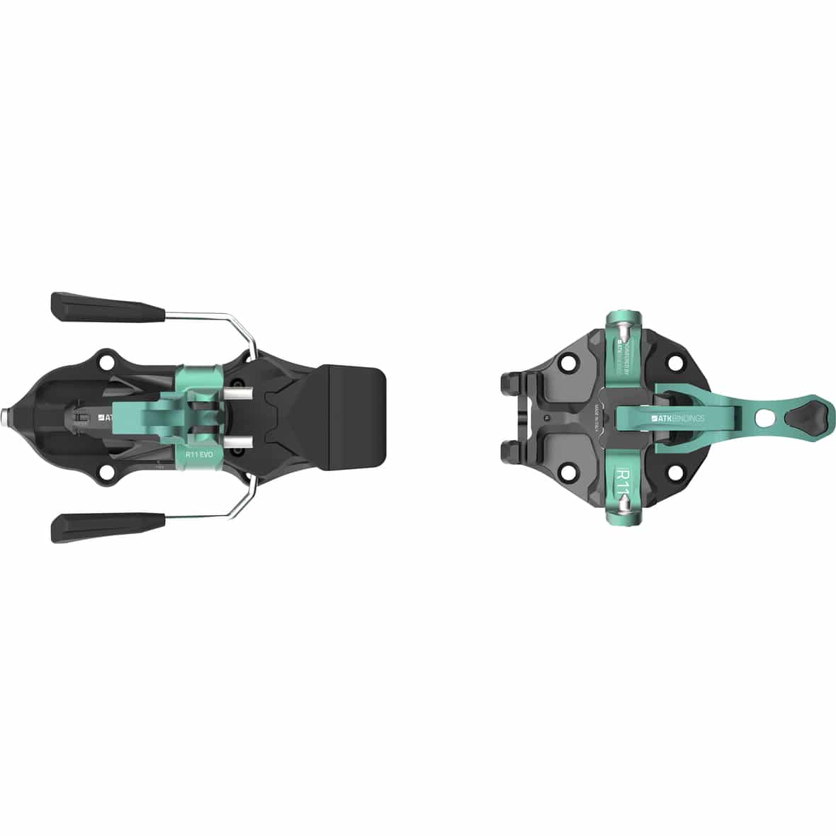 Raider 11 Evo mit Stopper 91 mm Skitourenbindung Petrol_AQUA GREEN | one size