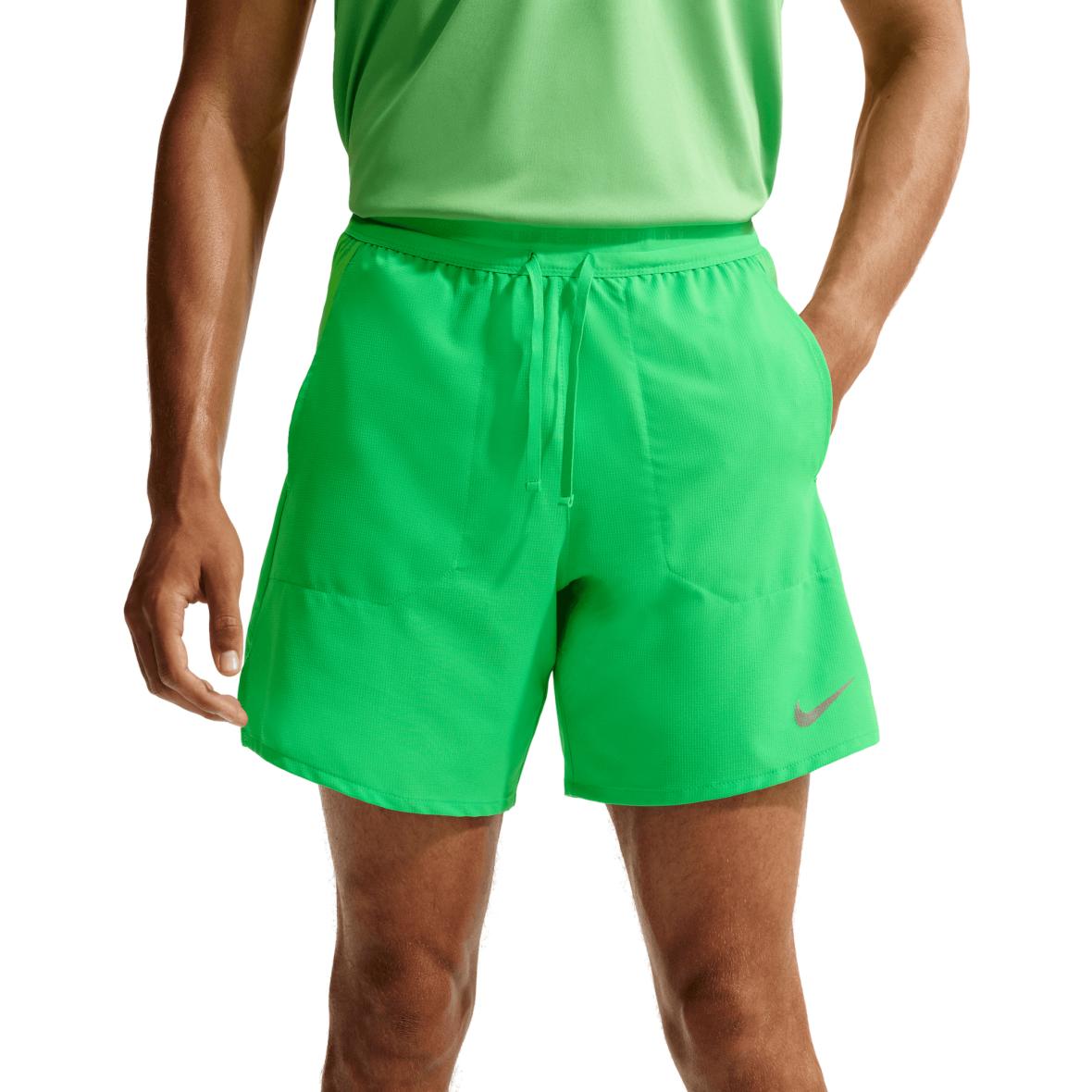 Dri-Fit Stride 5inch Brief  Herren Laufshorts Grün_329__GREEN SPARK/REFLECTIVE SILV | S