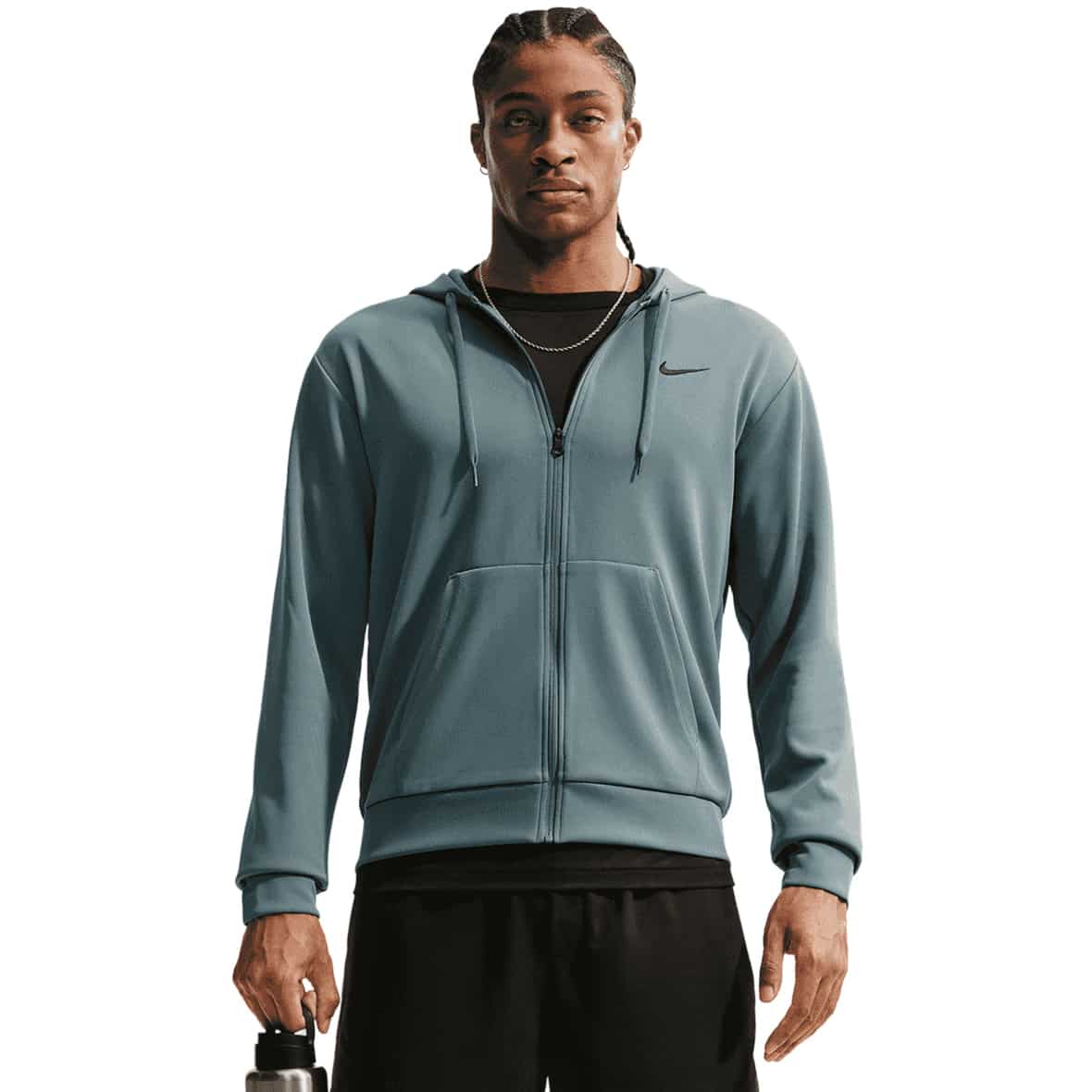 Dri-Fit Hyverse Fleece  Herren Zip-Hoodie Petrol_382__MINERAL SLATE/MINERAL SLATE/BLACK | XL