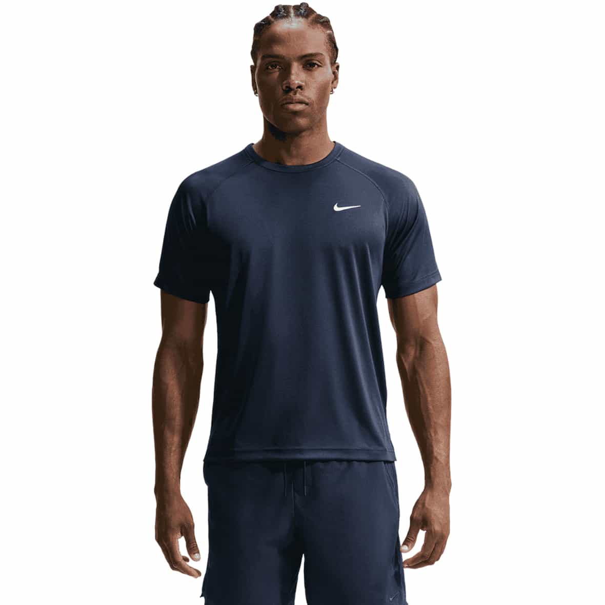 Dri-FIT Flex Herren T-Shirt Dunkelblau_451__OBSIDIAN/WHITE | M