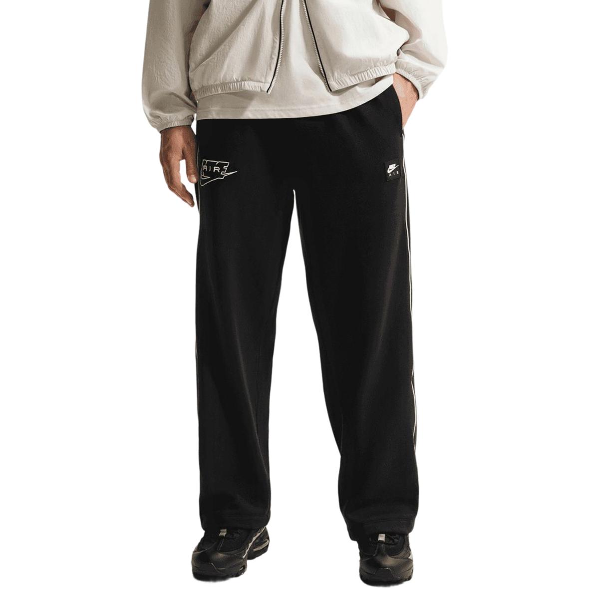 Air BB Open Hem  Herren Trainingshose Schwarz_010__BLACK/WHITE/WHITE | XL