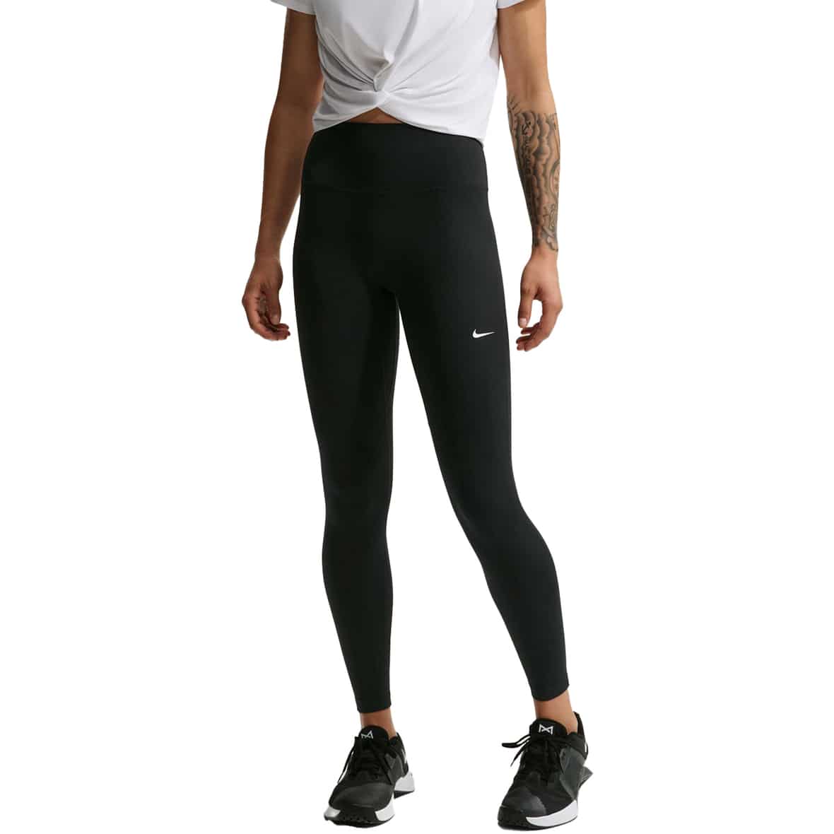 One Seamless Front  Damen Leggings Schwarz_013__BLACK/WHITE | XS