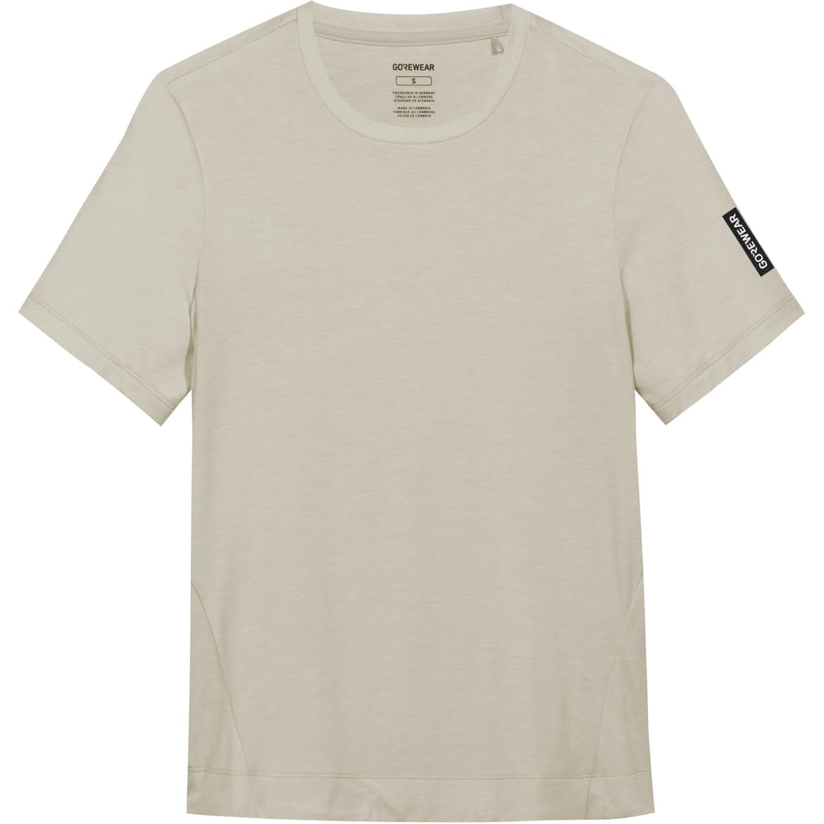 Training Damen Laufshirt Beige_BG00 | L