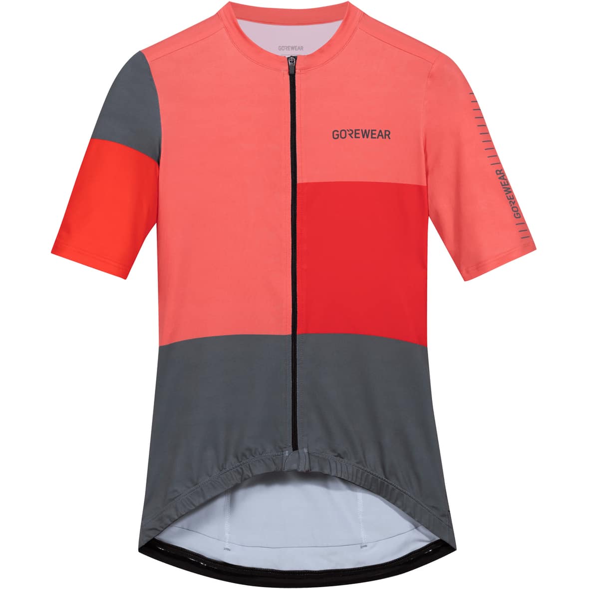 Swiftride Block Damen Radtrikot Rot_DIDC | L