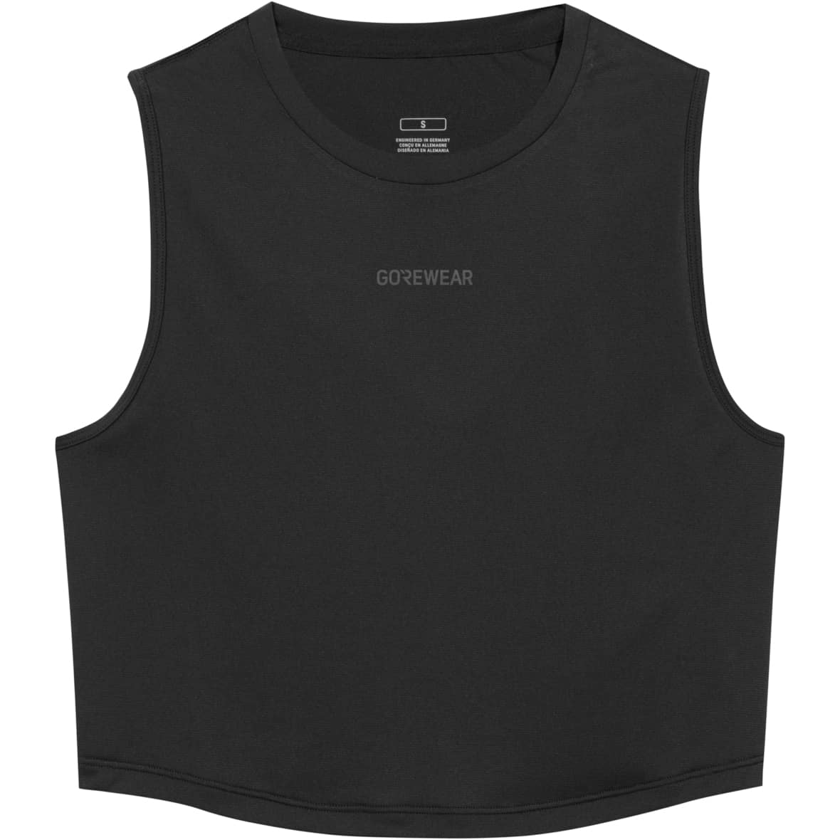 Concurve Damen Laufshirt Schwarz_9900 | L