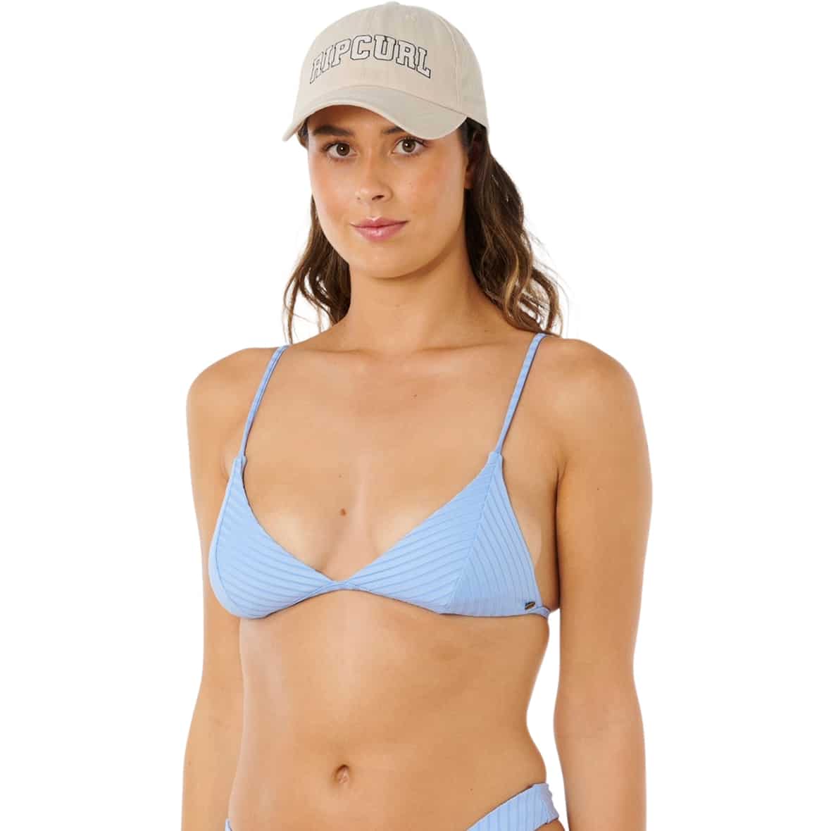 Premium Surf Banded Fixed Damen Bikinioberteil Hellblau_1080 | XS