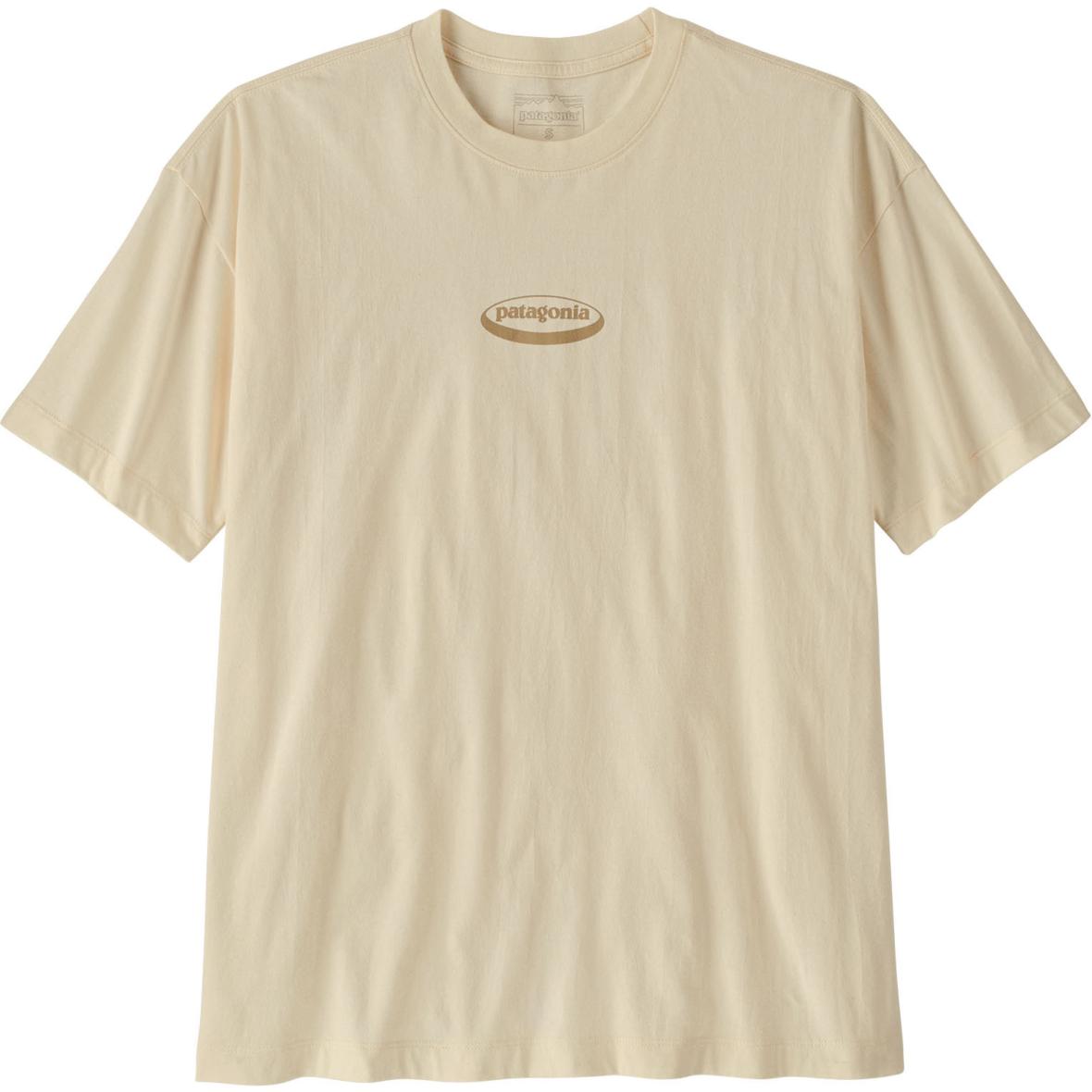 ’95 Oval Logo Oversized Damen T-Shirt Beige_UDNL | M