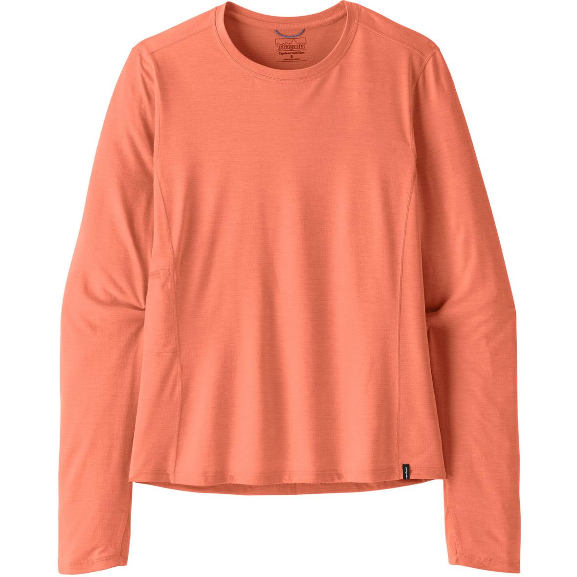 Capilene Cool Sun Damen Longsleeve Orange_MLPX | S
