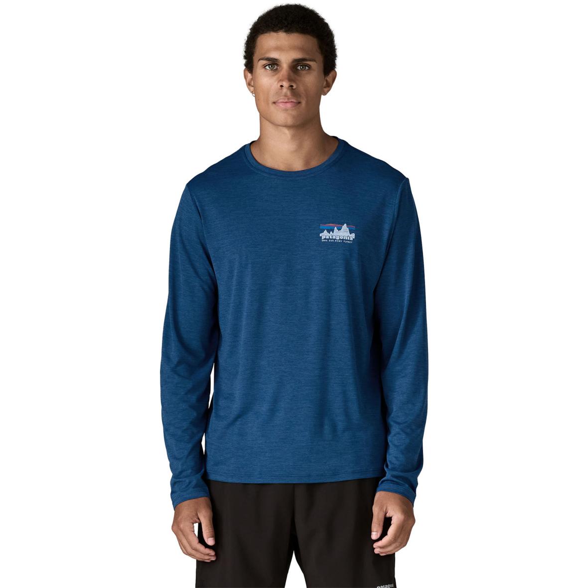Capilene Cool Daily Herren Longsleeve Dunkelblau_CMBX | L