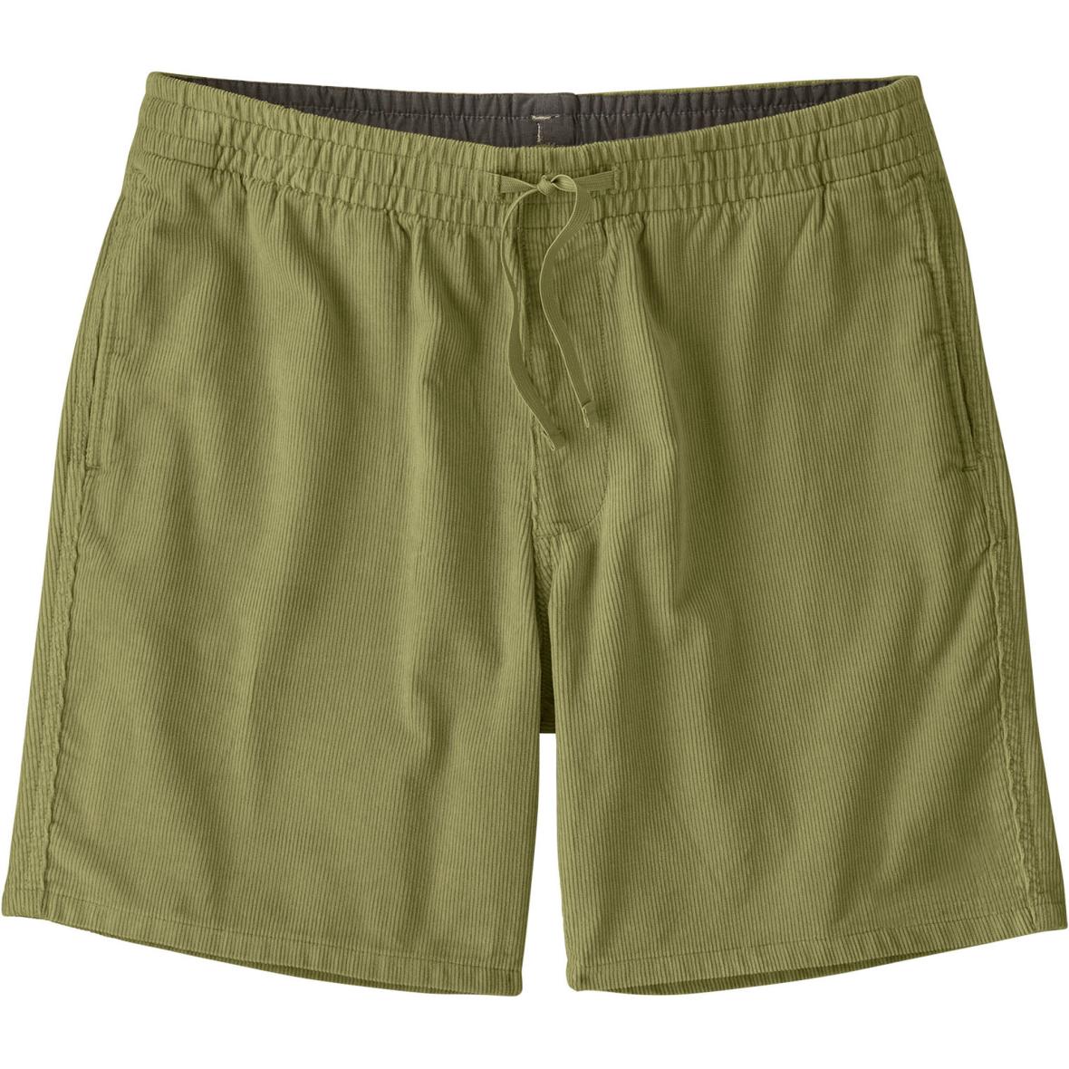 Corduroy Volley Herren Shorts Grün_GMTG | L