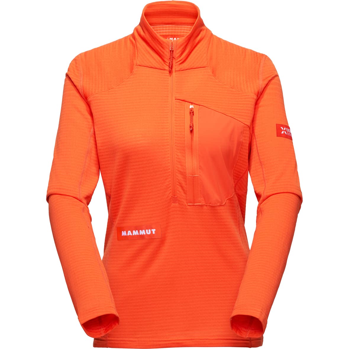 Eiger Nordwand Advanced Half Zip  Damen Fleecepullover Orange_2289 | M