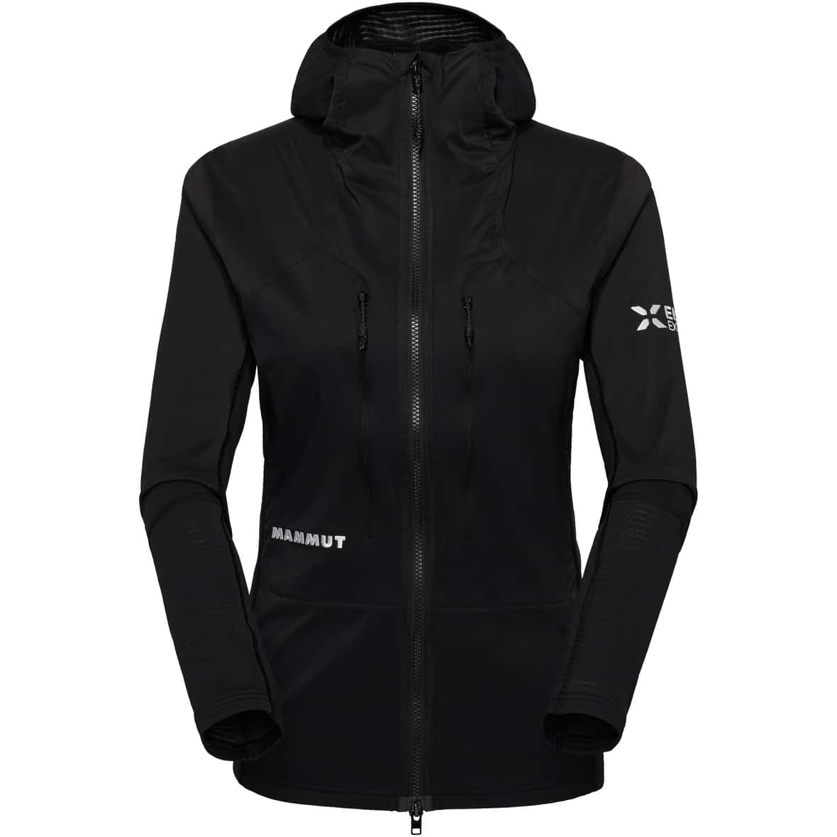 Eiger Nordwand Flex Air Hybrid Hooded Damen Isolationsjacke Schwarz_0001 | S
