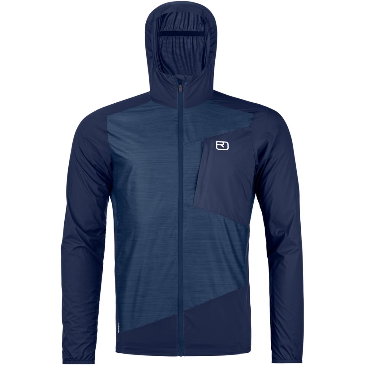 Trace Softshell Herren Windbreaker Blau_O00621 | S