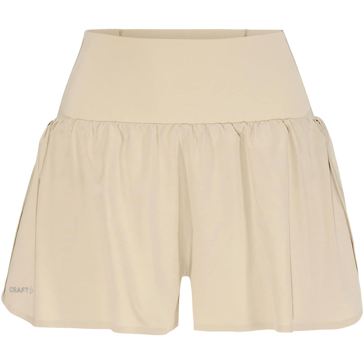 Hypervent Wide Damen Laufshorts Beige_2140 | XS