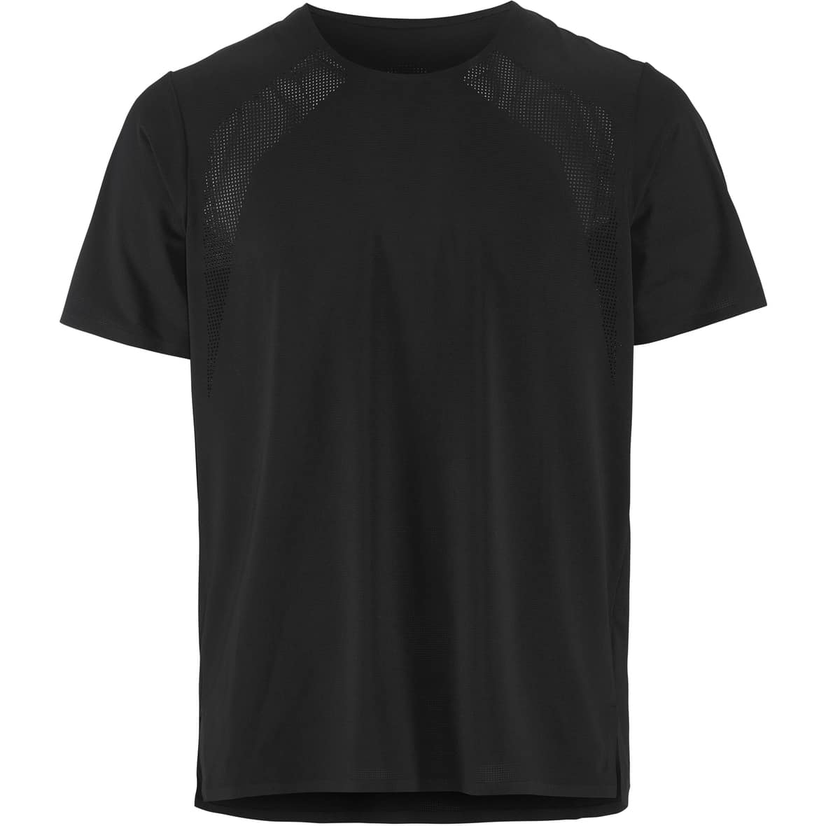 Race Day SS Tee 2  Herren Laufshirt Schwarz_9990 | S