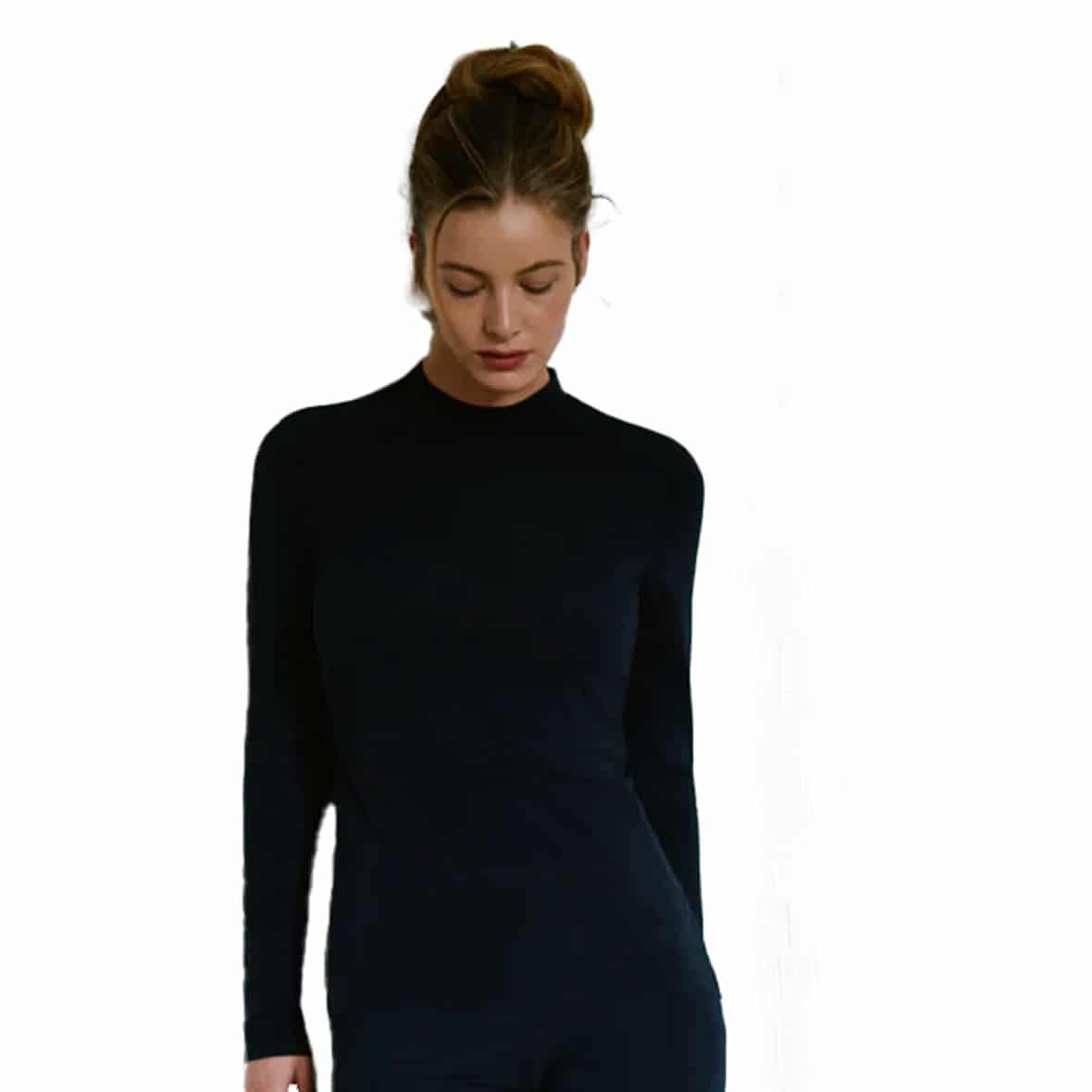 Lydia Damen Longsleeve Dunkelblau_NAVI C2C | 36