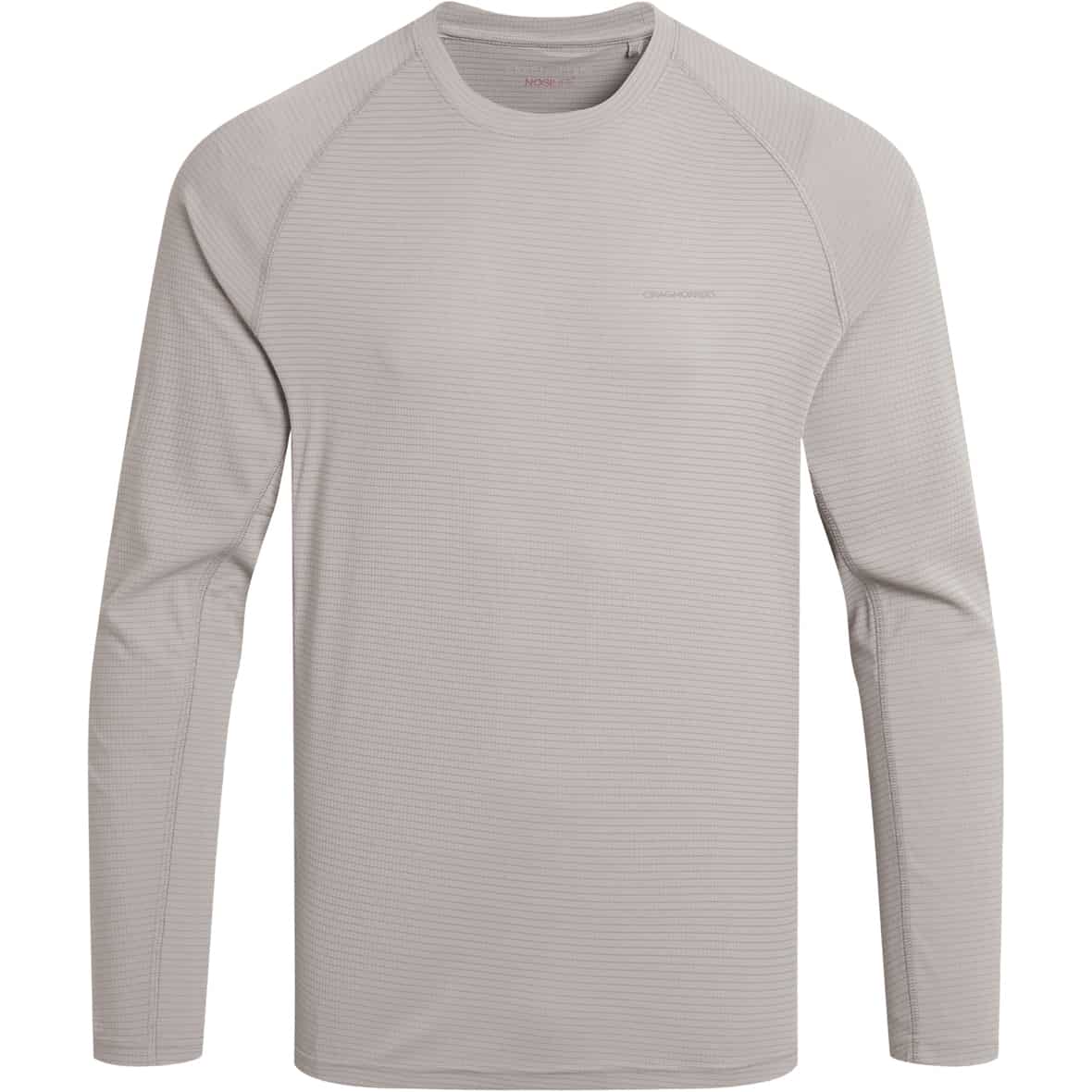 NosiLife SolarShield+  Herren Longsleeve Hellgrau_222 | S